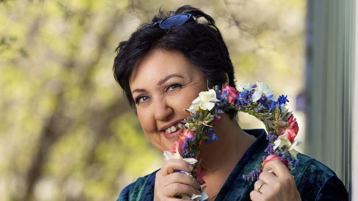 Komikerns galopp – Babben Larssons hästiga sommarprat