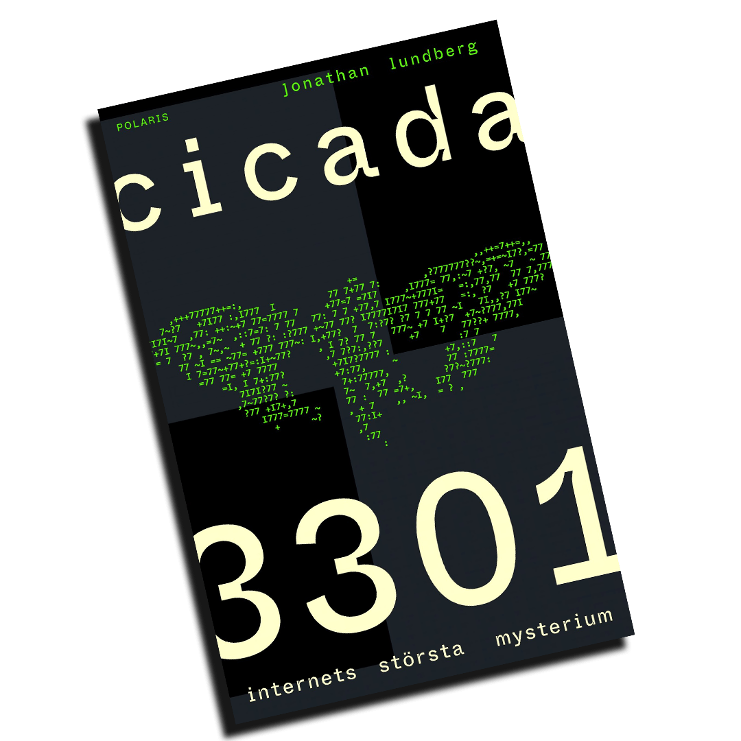 Hjortronhyllan, Cicada 3301, 3301, Lundberg, Bok, Sverige,
