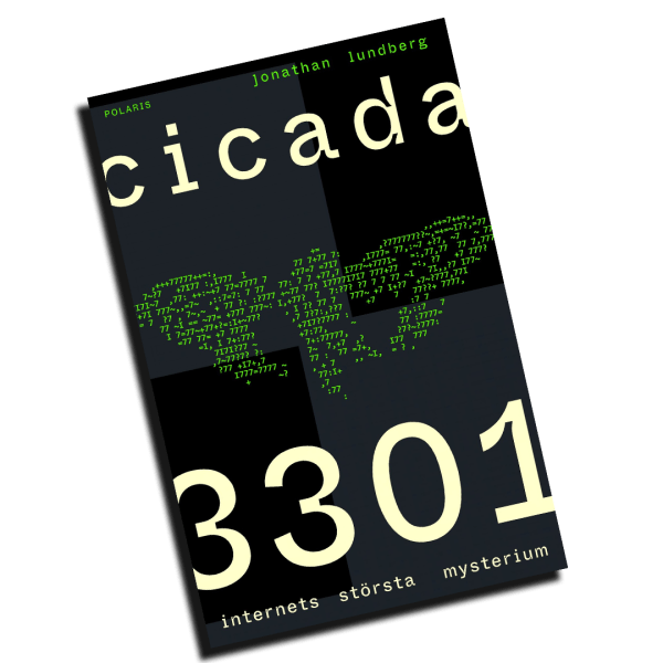 Hjortronhyllan, Cicada 3301, 3301, Lundberg, Bok, Sverige,