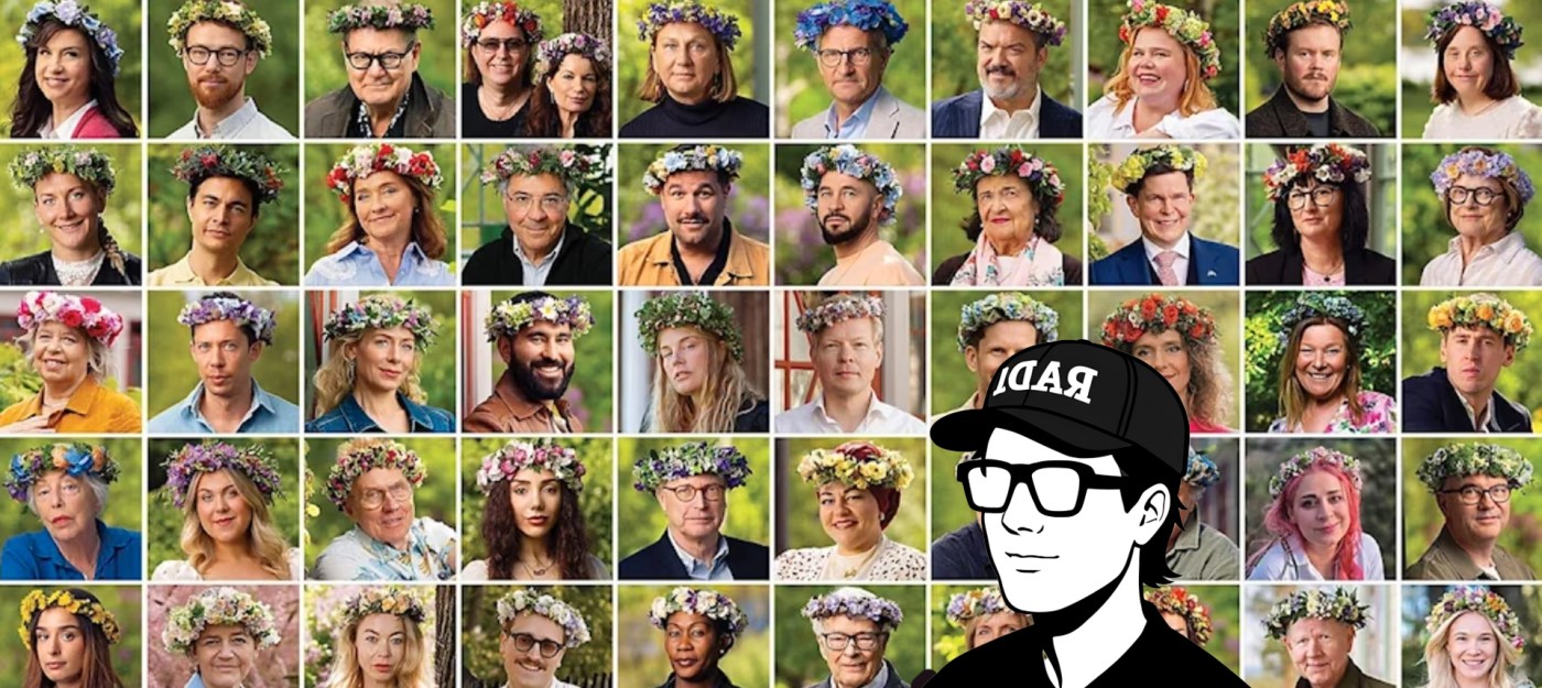 Hjortronhyllan, sommar, P1, berättelser, natur, midnattssol, stillhet, värme, vildplockade bär, skogsglänta, ljusa nätter, radioprogram, lyssna, svensk sommar, skärgård, nostalgi, berättarkonst