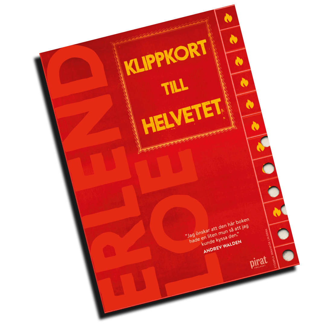 Erlend Loe, Klippkort till Helvetet, bokrecension, kortroman, absurd humor, skruvad litteratur, lekfullt absurd, Rakel, skilsmässa i litteratur, norsk författare, modern nordisk litteratur, surrealistisk roman, humoristisk litteratur, litteraturkritik, hjortronhyllan