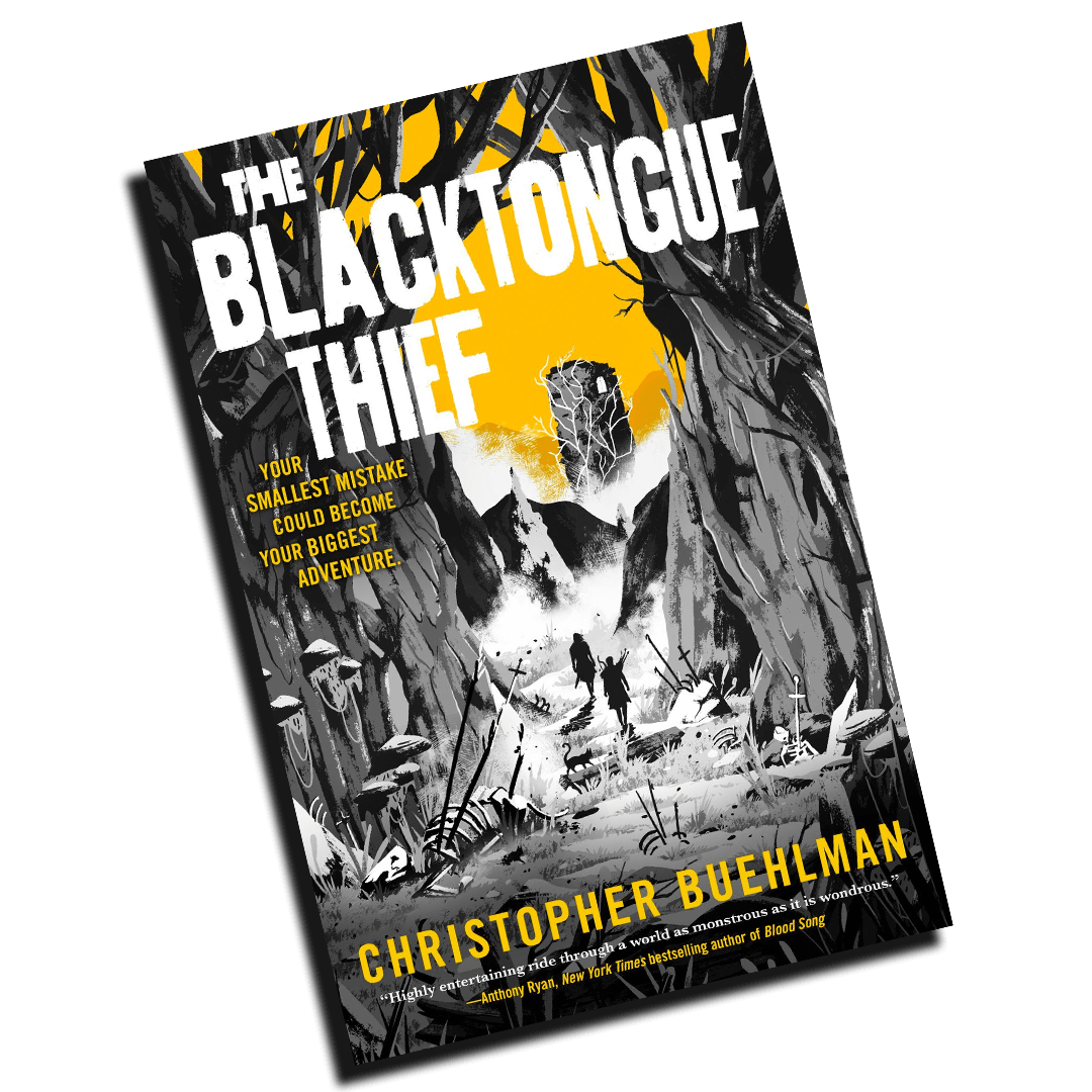 Christopher Buehlman, The Blacktongue Thief, fantasybok, bokrecension, hjotronhyllan, bokblogg, fantasy litteratur, engelska böcker, mörk fantasy, äventyrsroman, fantasytips, boktips, fantasyrecension, läsupplevelse, tjuvar och magi, skitig fantasy, hjortronhyllan