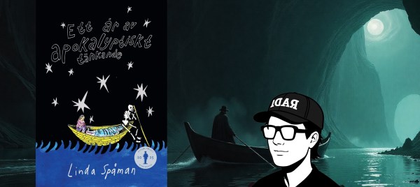 Linda Spånhes, Ett år av apokalyptiskt tänkande, Augustpriset, Augustprisnominerad, grafisk roman, svensk litteratur, bokrecension, litteraturkritik, Hjortronhyllan, samtidslitteratur, döden i litteraturen, ALS, etik och värdighet, kulturdebatt