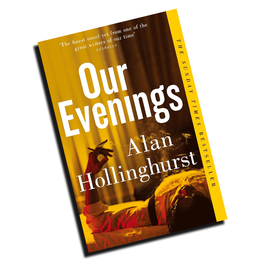 hollinghurst, our evenings, bokrecension, ljudbok, litteraturkritik, modern litteratur, brittisk roman, roman om klass, queer litteratur, identitet, bokblogg, läsning, hjotronhyllan, recension, boktips, samtida roman, långsam läsning
