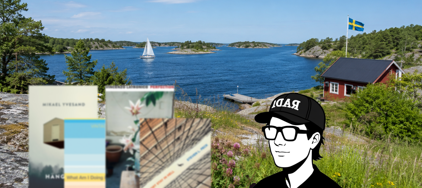 boktips, sommarboktips, sommarläsning, lästips sommar, svensk litteratur, samtidsromaner, modern skönlitteratur, Bruce Chatwin, What Am I Doing Here, Vincenzo Latronico, Perfektion, A Short Stay in Hell, Steven L Peck, Mikael Yvesand, Häng City, Bonjour Tristesse, Françoise Sagan, dekadent litteratur, existentiell fiktion, filosofisk skönlitteratur, absurd litteratur, biblioteksroman, efterlivsberättelser, expat romaner, ungdomsskildringar, reseessä, litterär fiktion, kravlös läsning, strandläsning, pocketböcker, semesterläsning, boklista 2020-tal, romaner att läsa i sommar